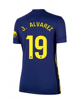 Atletico Madrid Julian Alvarez #19 Replika Borta Kläder Dam 2025-26 Kortärmad